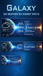 Galaxy Theme GO Weather EX(圖1)-速報App