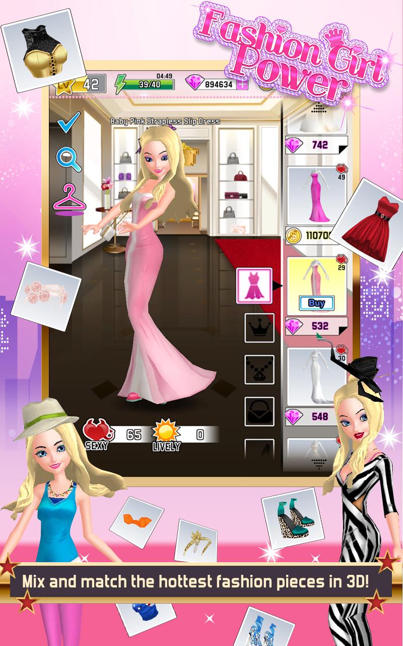 Fashion Girl Power Screen 1