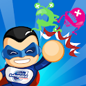 Superman vs. Bacteria logo