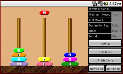 Towers of Hanoi Screenshots 3
