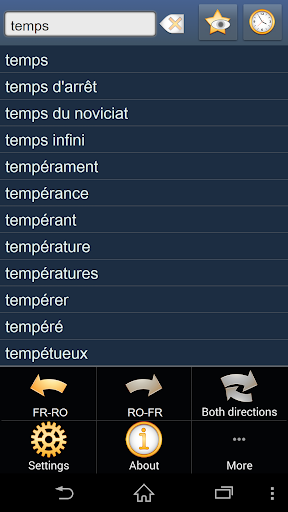 French Romanian dictionary