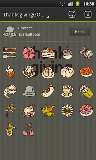S-ThanksgivingGOLauncher Theme