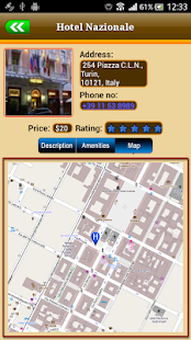 Turin Offline Map Travel Guide - náhled