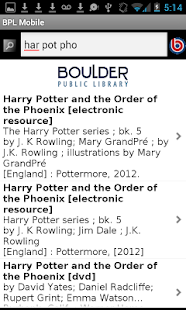 Free Boulder Public Library APK for Android