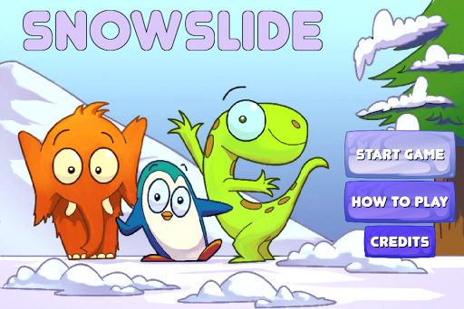 Winter Snow Slide Game Kids