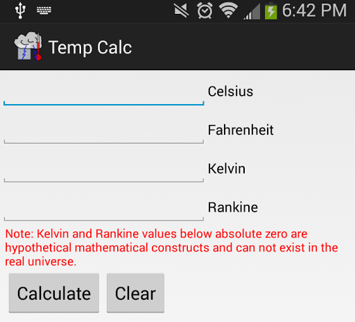 Temp Calc