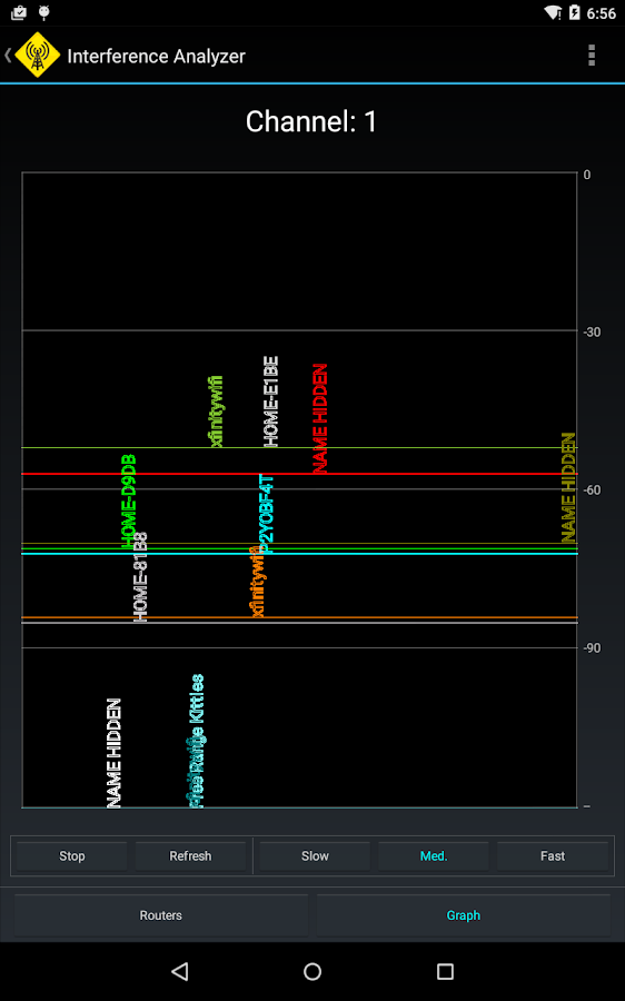    Interference Analyzer (no ads)- screenshot  