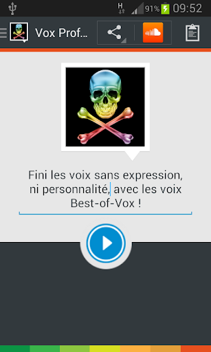 Vox Profundis voice French