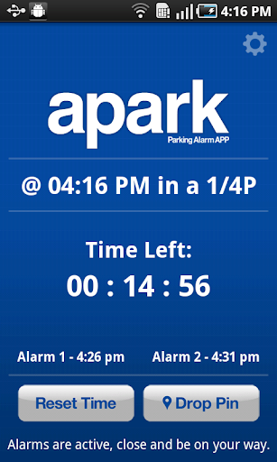 【免費生產應用App】apark. Parking Alarm-APP點子