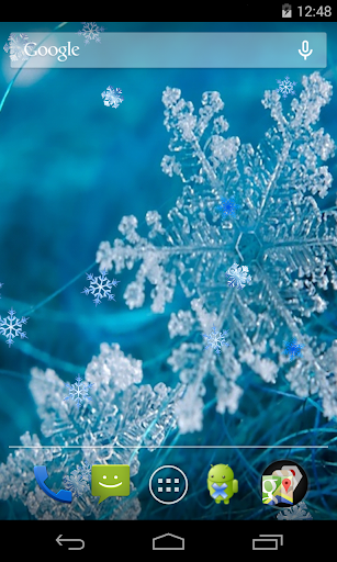 Snowflakes Live Wallpaper