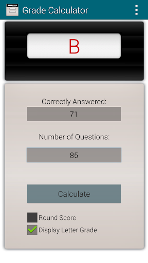 Grade Calculator