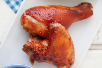 Baked BBQ Chicken Legs