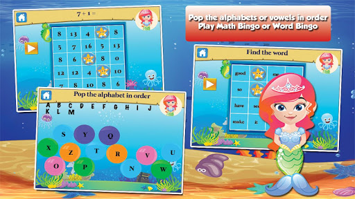 免費下載教育APP|Mermaid Princess Grade 1 Games app開箱文|APP開箱王