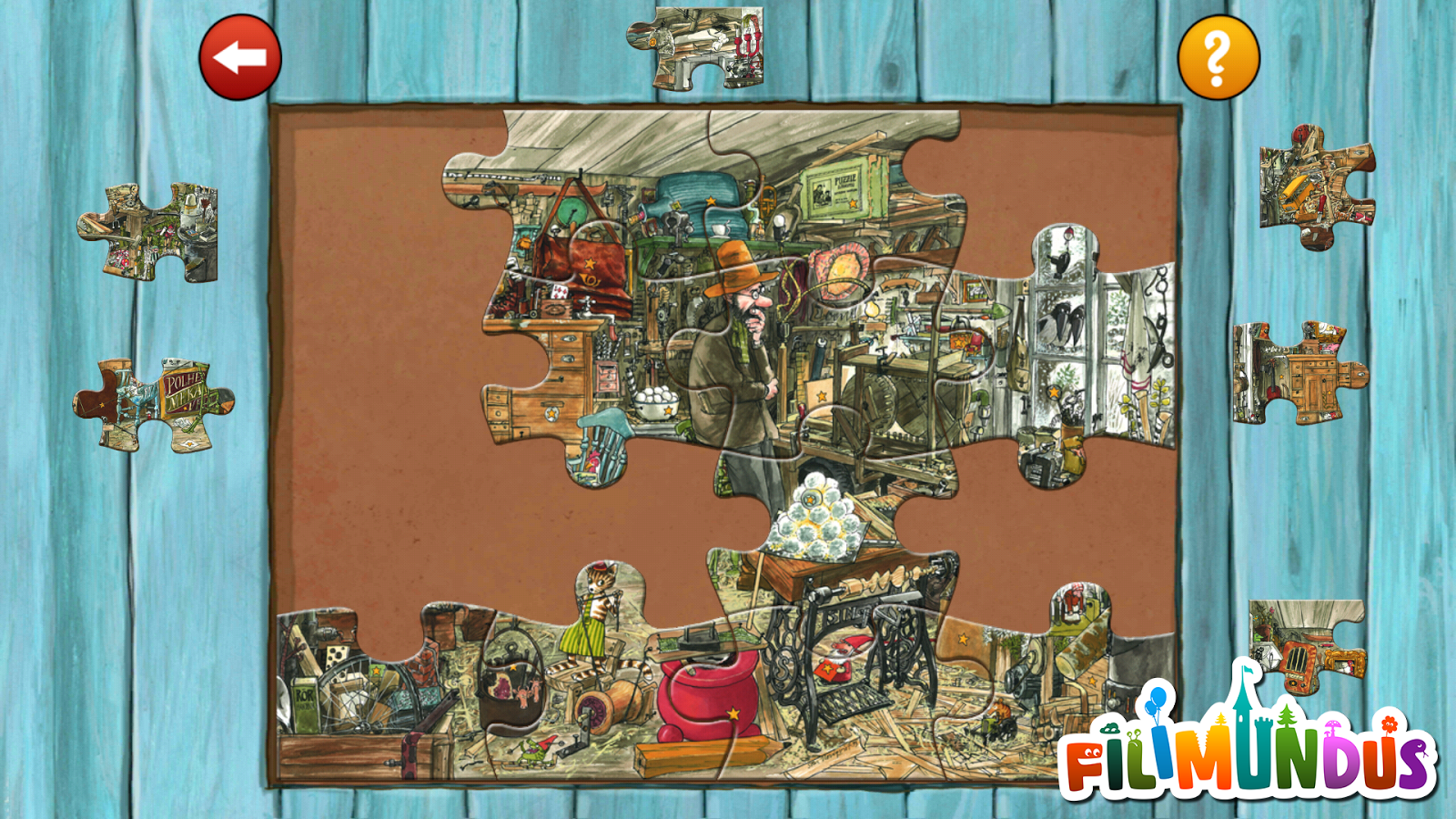 Pettson's Jigsaw Puzzle - screenshot