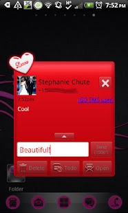 How to get GO SMS - Red Hot Love 1.1 mod apk for android