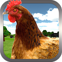 Crazy Chicken Simulator 3D icon