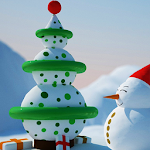 Cover Image of Télécharger Snowmen Live Wallpaper 1.0.1 APK