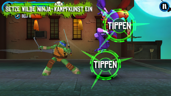TMNT : Rooftop Run apk cracked download - screenshot thumbnail
