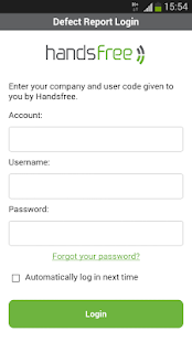 Download Handsfree Defect Report APK for Android