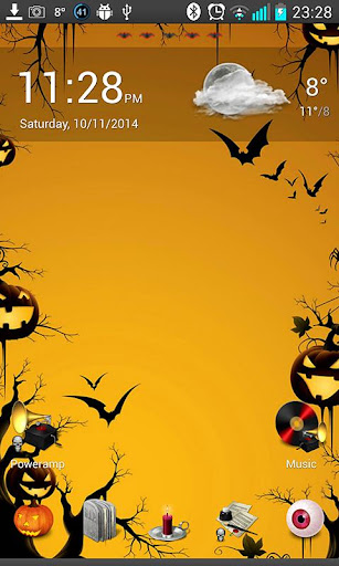 Halloween Go Launcher Ex Theme