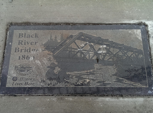Black River Bridge Plaque