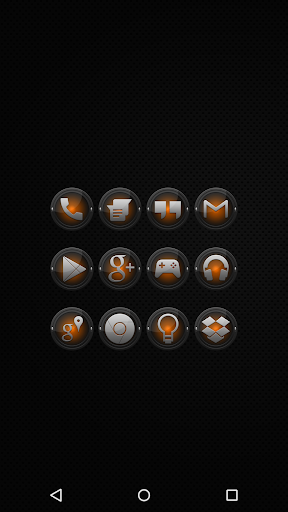 Black and Orange - Icon Pack