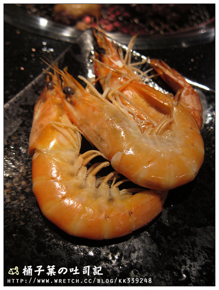 禾丰烤炭火燒肉 -- 好想再喀一盤蝦!