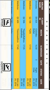 Lastest Maldives Flight Schedule APK