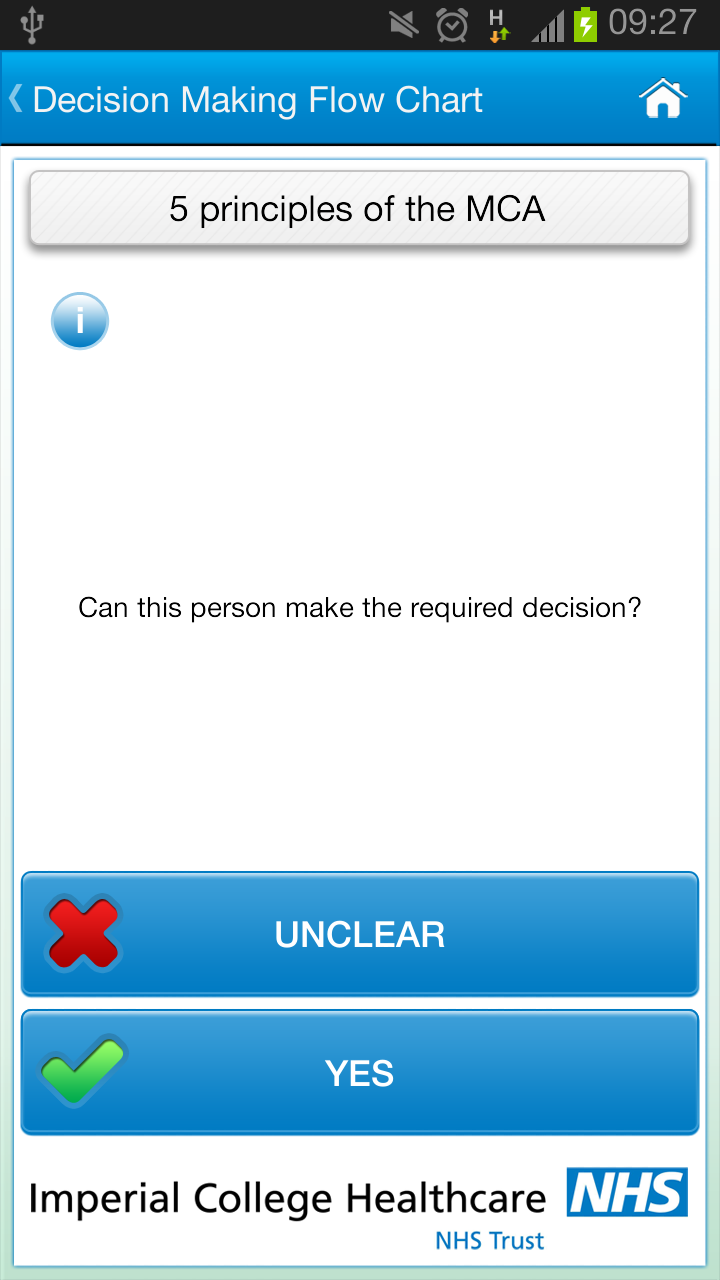 MCA &amp; MHA Decision Pathways Screen 2