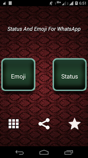 Status And Emoji For WhatsApp