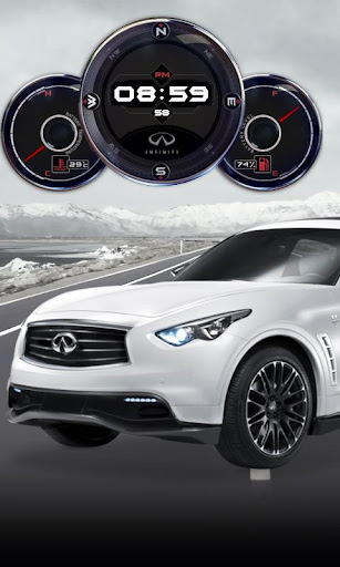 Infiniti FX Compass Widget LWP