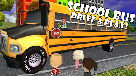 School Bus Play Kids Toddlers