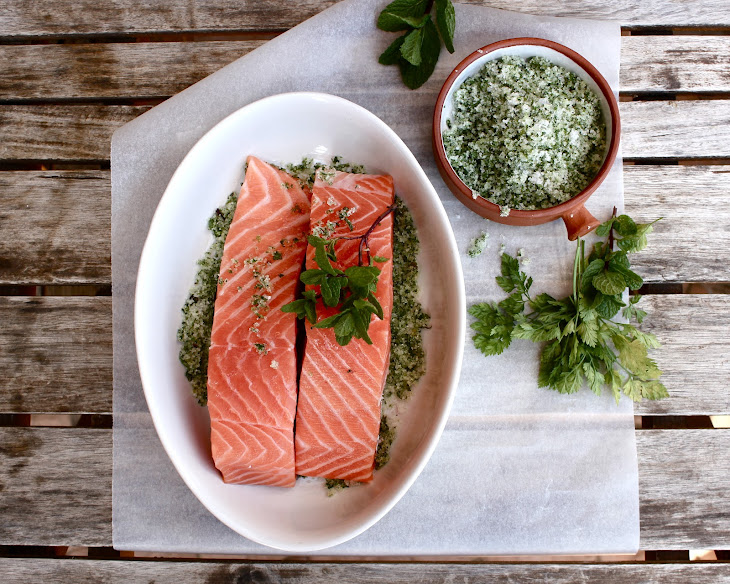 Salmon in Mint Marinade Marinade Salmon Fillets Recipe Yummly