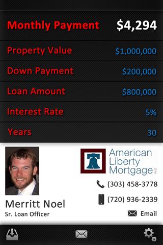 Merritt Noel Mortgage Calc