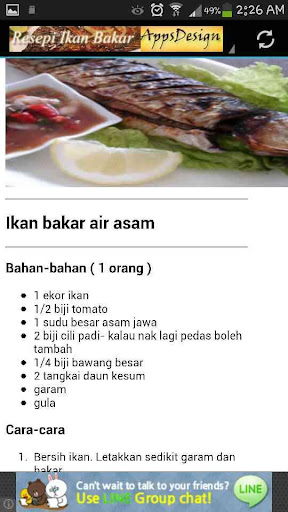 Resepi Ikan Bakar