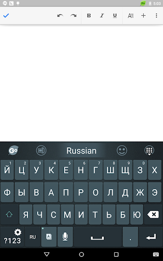 【免費生產應用App】Russian Language - GO Keyboard-APP點子