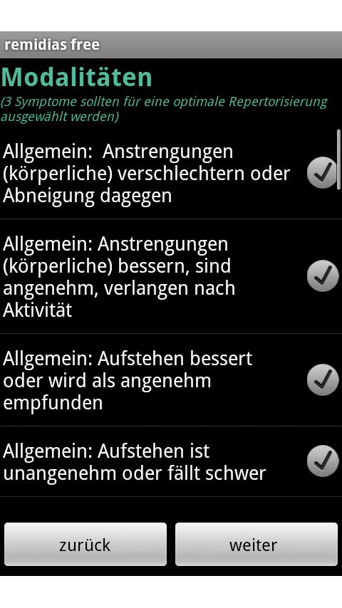 remidias free Homeopathy Rep Screen 2