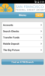 San Francisco FCU Mobile Screenshots 1
