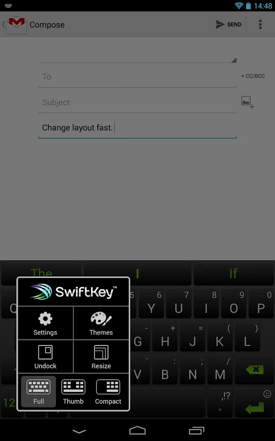 SwiftKey Keyboard - screenshot