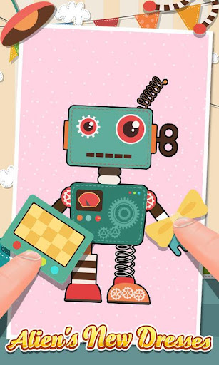 【免費休閒App】Alien Robots Crazy Dress Up-APP點子