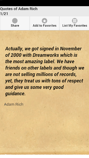 Quotes of Adam Rich