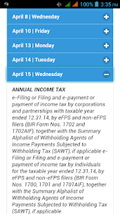 How to download Tax Calendar PH 1 apk for laptop