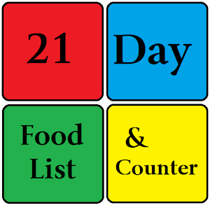 21 Day Food List 健康 App LOGO-APP開箱王