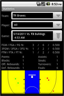 Basketball Scorebook & Charts(圖2)-速報App