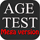 Тест на возраст - Мега версия