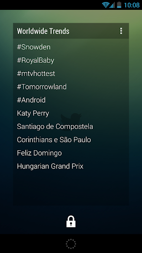 Trends Widget for Twitter