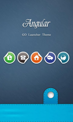 Angular GO Launcher Theme