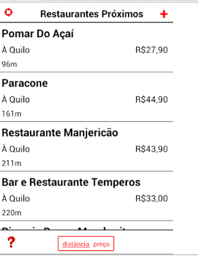 Achei Restaurantes