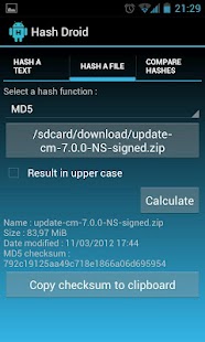 Lastest Hash Droid APK for Android