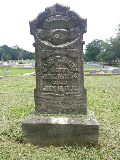 Mary T. Smith Grave Stone